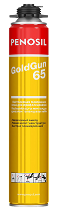 Профессиональная монтажная пена Penosil GoldGun 65