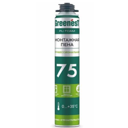 Пена монтажная профессиональная 75 GreenesT, летняя