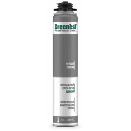 Клей-пена цемент профессиональная GreenesT
