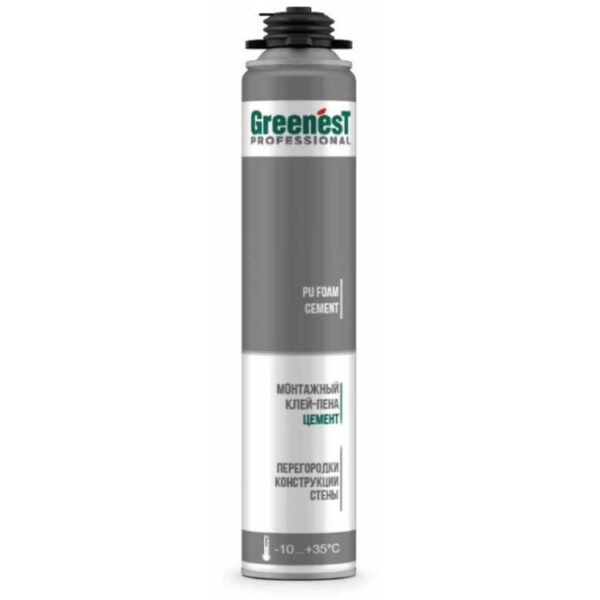 Клей-пена цемент профессиональная GreenesT